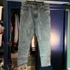 BDG Slim High Waisted Stonewashed Jeans 36x32